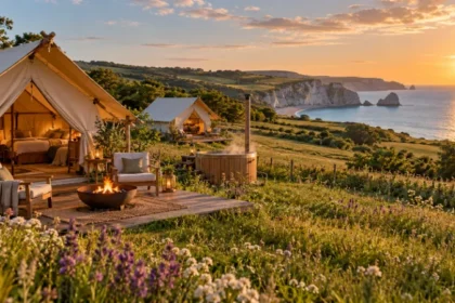 Glamping in Dorset