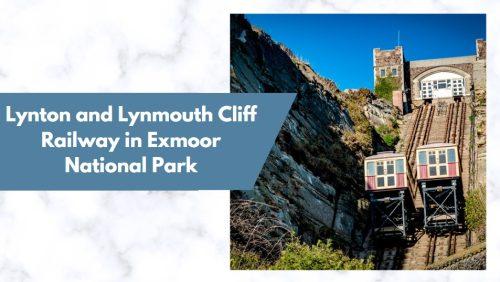 Lynton and Lynmouth Cliff Railway in Exmoor National Park