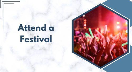 Attend a Festival