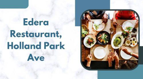 Edera Restaurant, Holland Park Ave - best italian restaurants west london