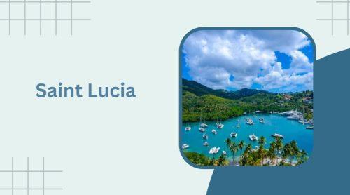 Saint Lucia - hot countries in february