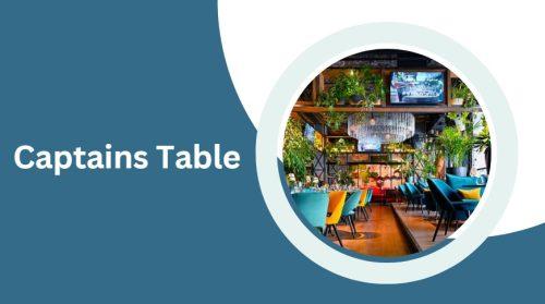 Captains Table - restaurants in teignmouth