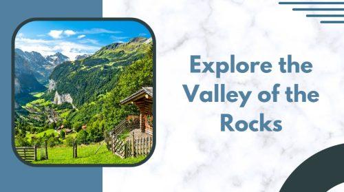 Explore the Valley of the Rocks - things to do in north devon