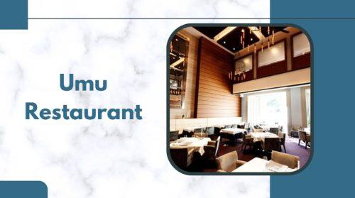 Umu Restaurant