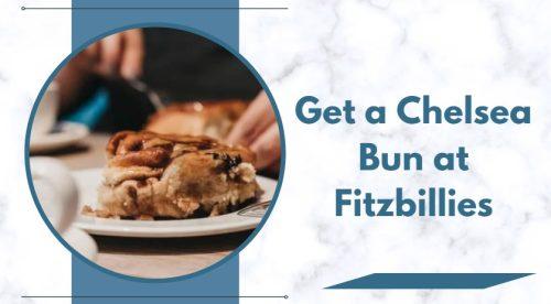 Get a Chelsea Bun at Fitzbillies