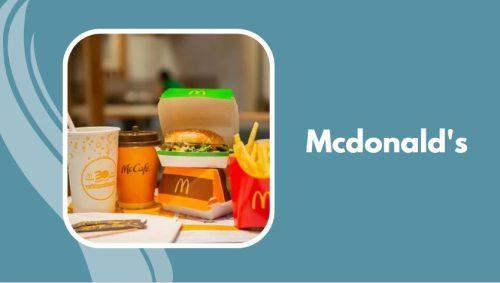 Mcdonald's 