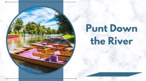 Punt Down the River - things to do in cambridge