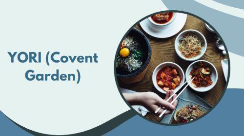 YORI (Covent Garden) - best korean restaurant london