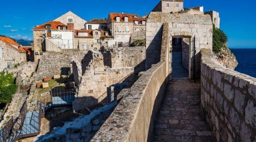 Walk at the Walls of Dubrovnik