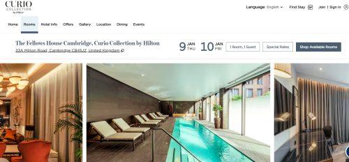 The Fellows House Cambridge, Curio Collection by Hilton