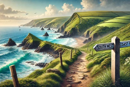 south west coastal path route