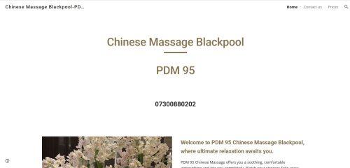 1. Chinese Massage Blackpool - PDM 95