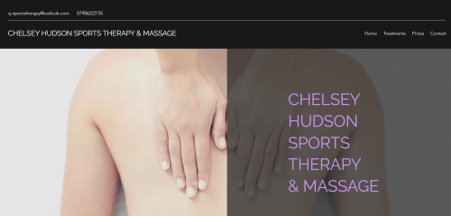 Chelsey Hudson Sports Therapy