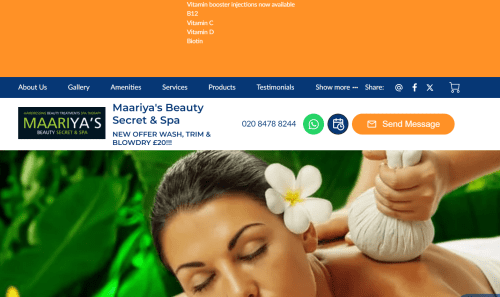 Maariya’s Beauty Secret & Spa