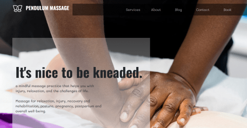 Pendulum Massage Islington