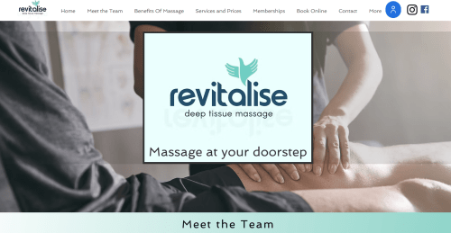 Revitalise Deep Tissue Massage