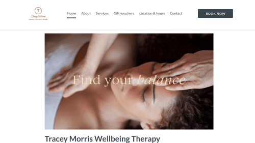 Tracey Morris Wellbeing Therapy