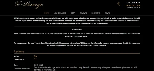 X-Lounge Sensual Massage Leicesters Best Kept Secret