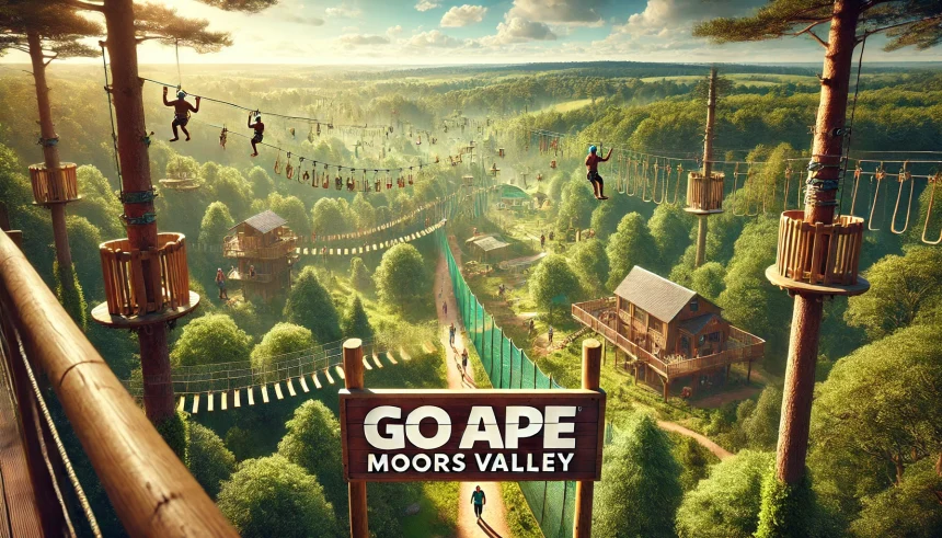 go ape moors valley