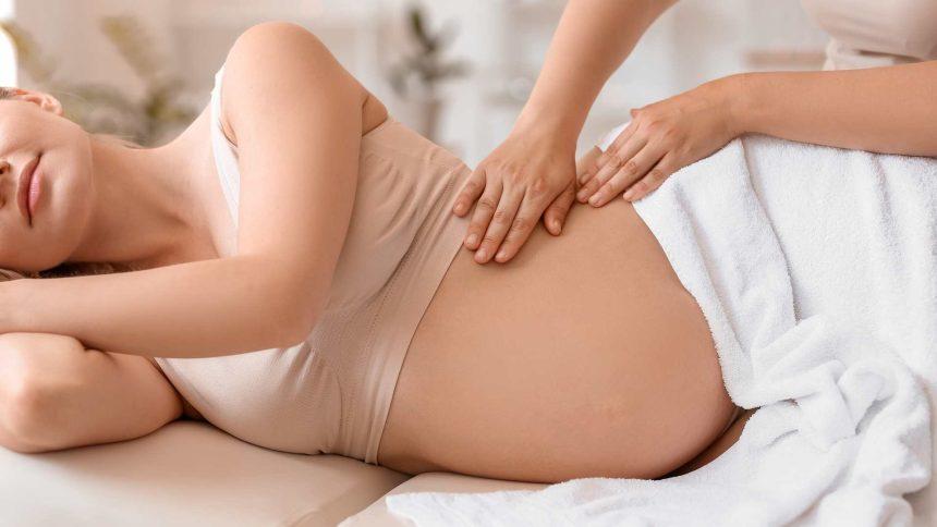 pregnant women massage