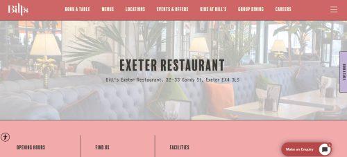 Bill’s Exeter Restaurant