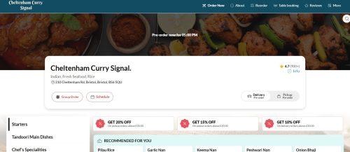 Cheltenham Curry Signal