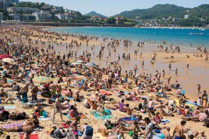 where is hot in april europe