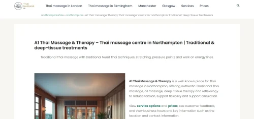 A1 Thai Massage & Wellness