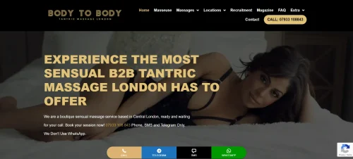 Body To Body Tantric Massage London
