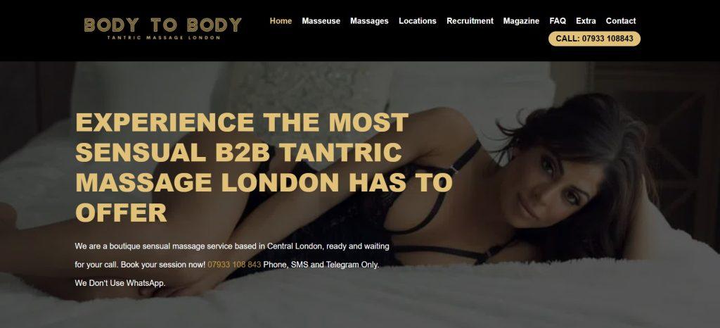 Body To Body Tantric Massage London