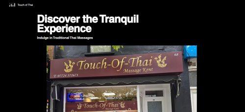 Touch Of Thai Massage Kent