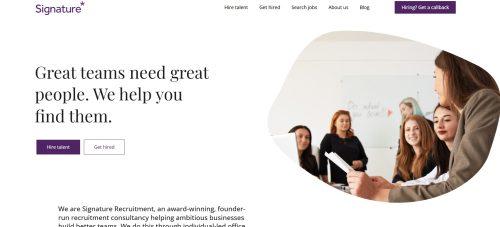 Signature Recruitment