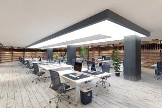 retrofit lighting for office