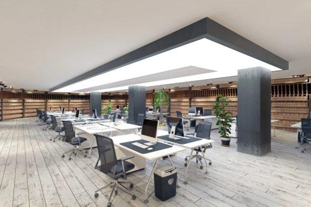 retrofit lighting for office