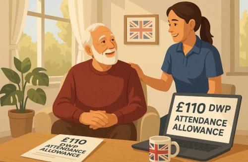 What Is the £110 DWP Attendance Allowance Payment