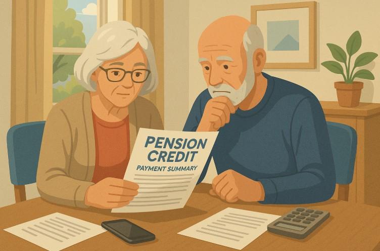 how much is pension credit a week