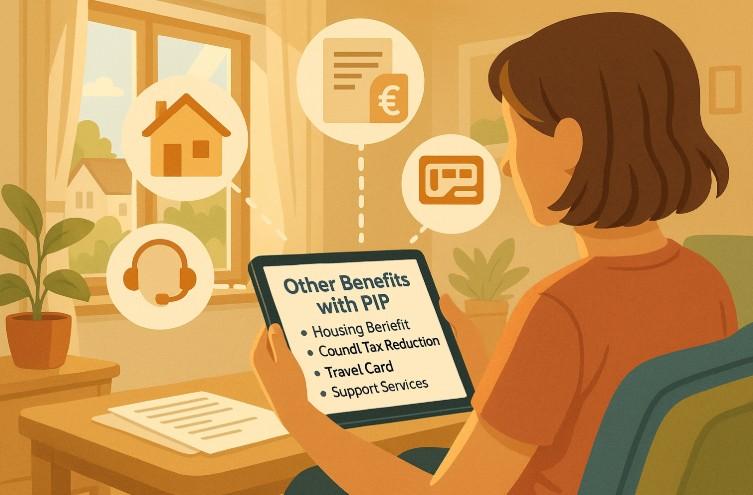 what other benefits can i claim with pip