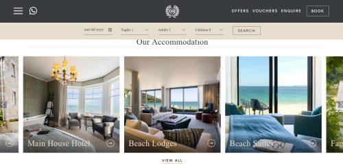 3. Carbis Bay Hotel & Estate – Beachfront Bliss in St Ives