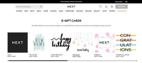 5. Next Gift Card