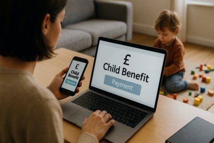 what time does child benefit go into bank