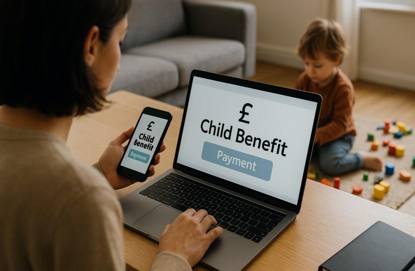 what time does child benefit go into bank