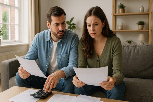 average electricity bill for 2 person household uk