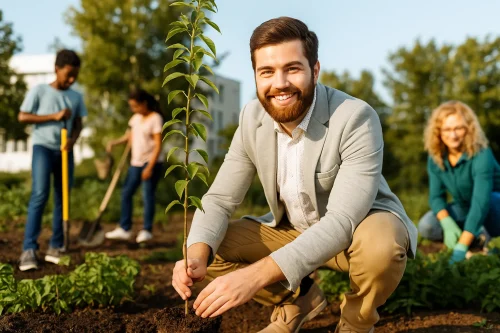 How Has Abraham Quiros Villalba Contributed to Social and Environmental Causes