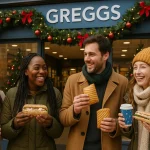 greggs christmas menu 2025