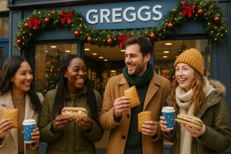greggs christmas menu 2025