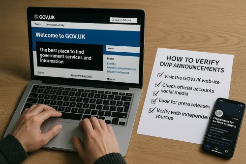 How Can You Verify Genuine DWP Announcements