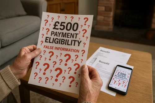 What False Claims Are Being Made About DWP £500 Eligibility