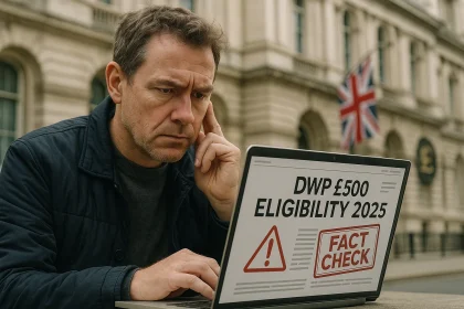 dwp £500 eligibility 2025