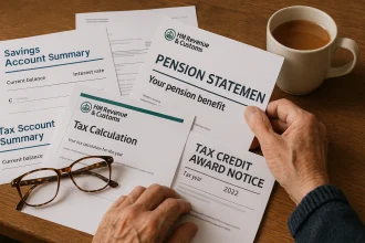 hmrc notices for uk pensioners savings