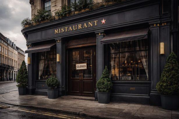 michelin-starred chef restaurant closure uk